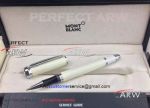Perfect Replica Montblanc Rollerball pen Cream & Silver - Special Edition New